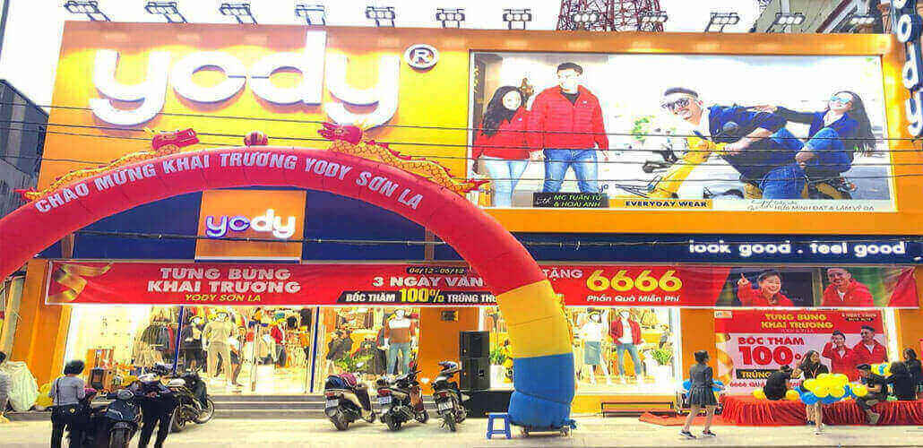 Showroom Yody Thành Phố Sơn La